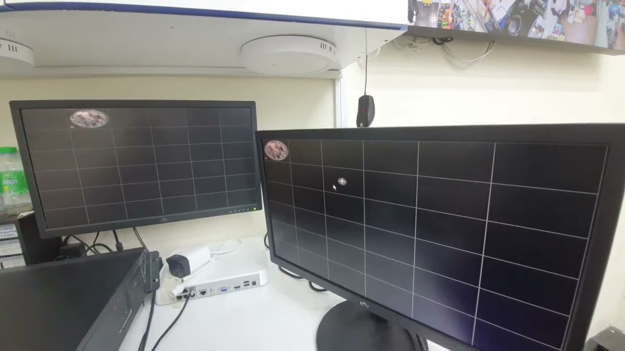 How to Use Mouse on Dual Monitors in UNV NVR | Switch Control Between Both Displays