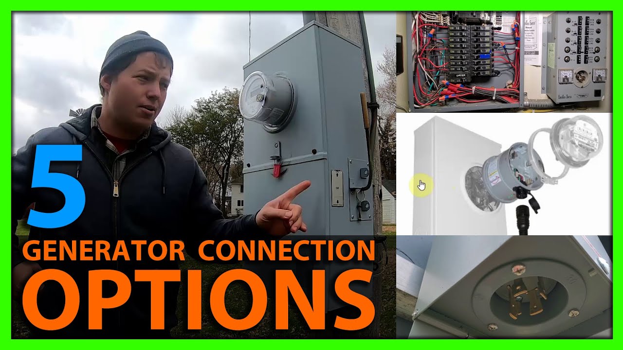 5 Ways To Connect a Generator To Your House