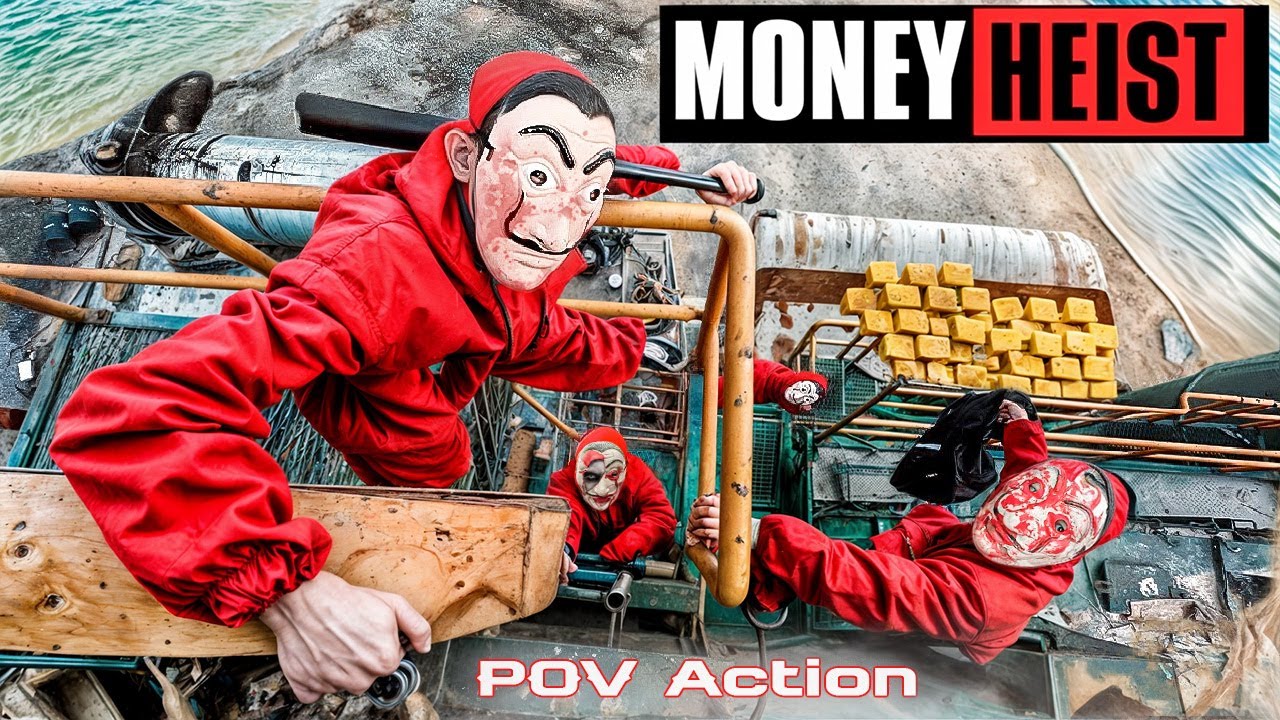 PARKOUR VS MONEY HEIST! 2 | No ESCAPE for BAD GUYS from POLICE chase (BELLA CIAO REMIX) | Epic POV