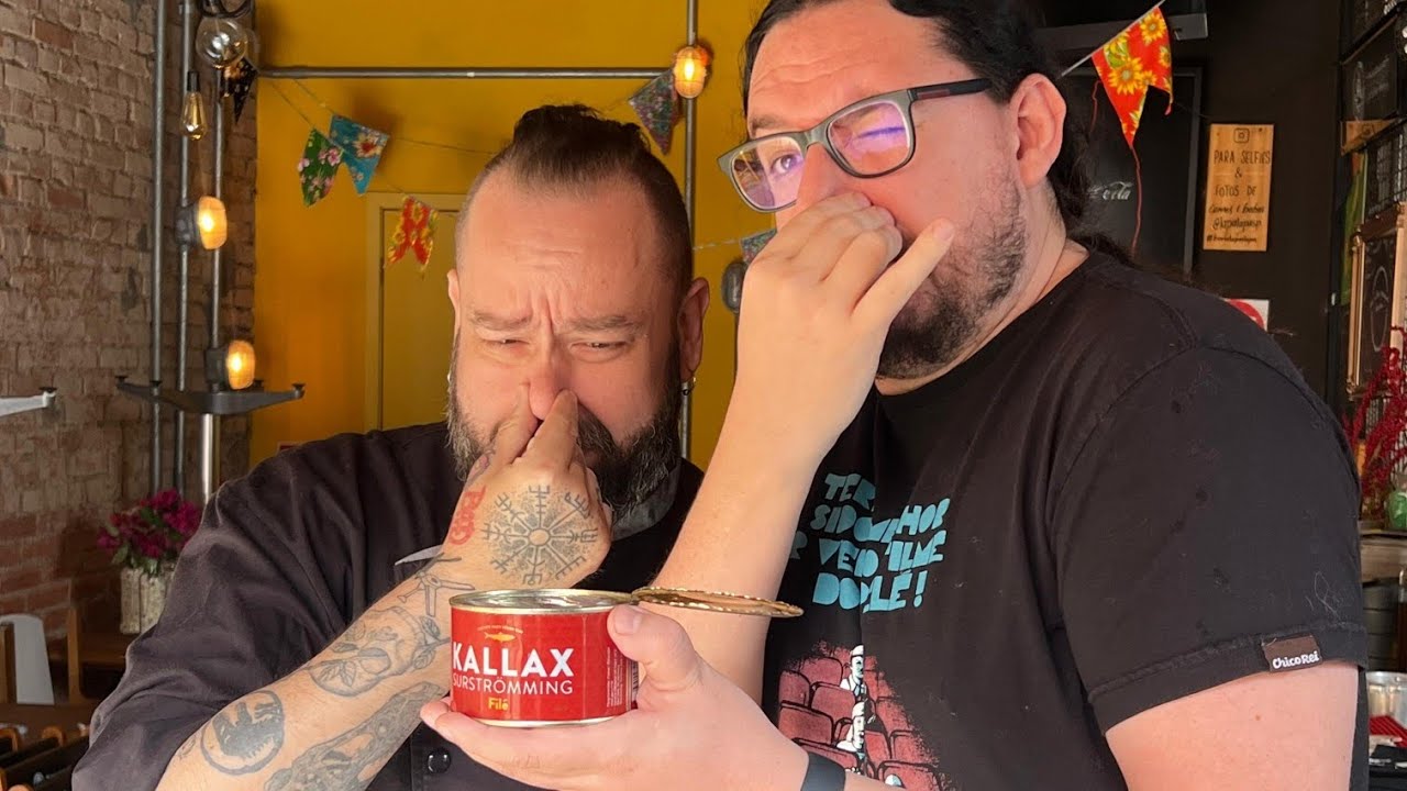 PROVAMOS O SURSTRÖMMING - COM BRAIAN RIZZO