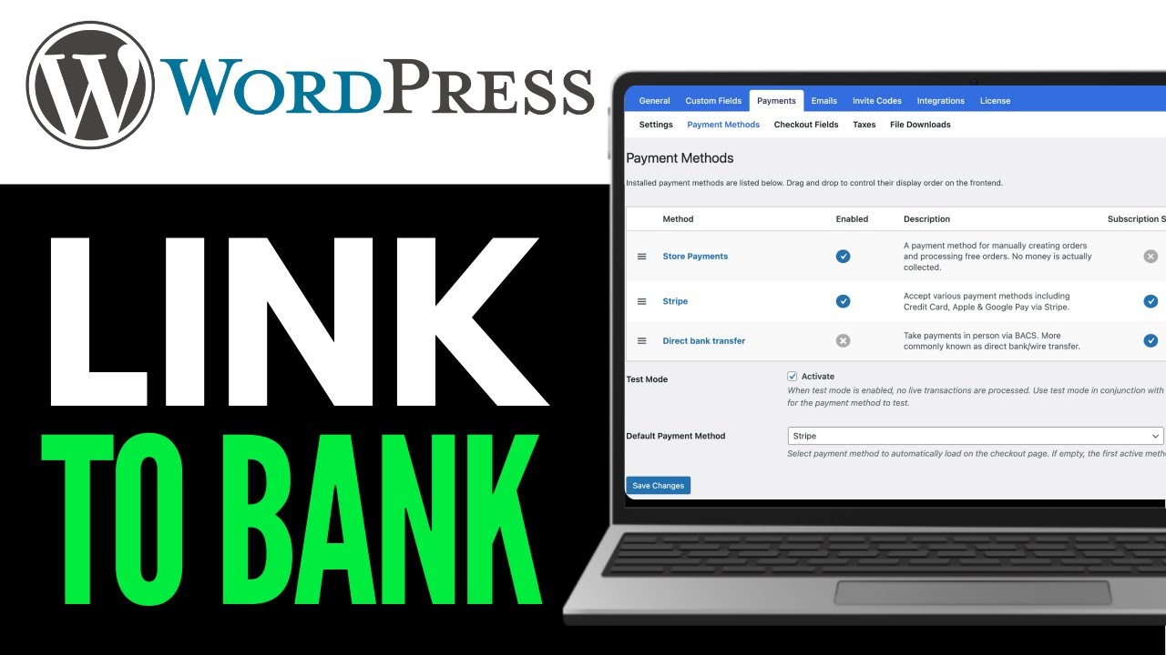 How to Link WordPress to Bank Account 2025 | Connect WordPress to Bank Account (Full Guide)