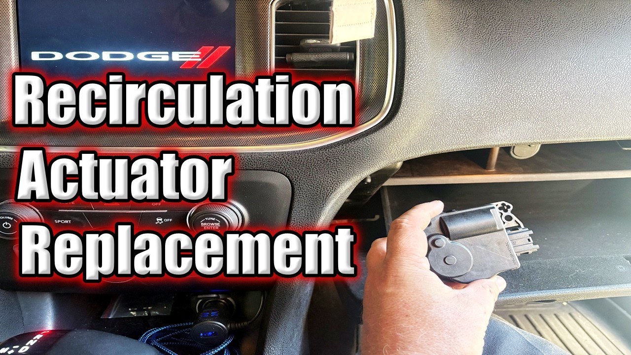 Why Is My Dodge Making Weird Noises? Recirculation Door Actuator Replacement