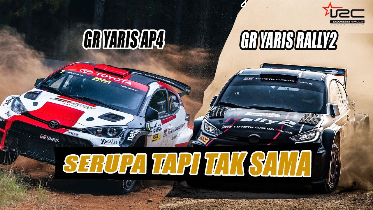 GR Yaris Rally2 & AP4 Serupa Tapi Tak Sama