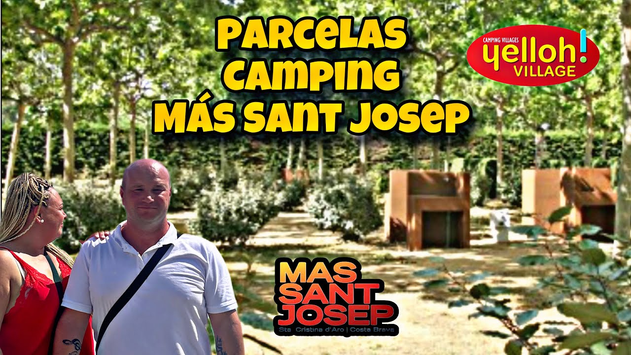 Os enseñamos las parcelas del camping Más Sant Josep #camping#parcelas#platjadearo