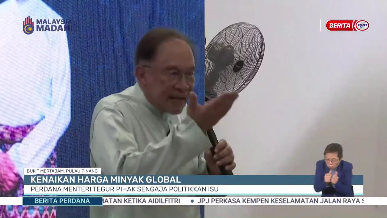 20 MAC 2026 - BP - KENAIKAN HARGA MINYAK GLOBAL: PERDANA MENTERI TEGUR PIHAK SENGAJA POLITIKKAN ISU