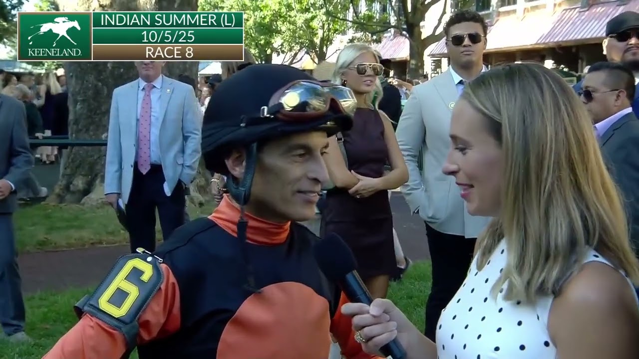 Schwarzenegger wins the 2025 Indian Summer (L) Presented by Keeneland Select