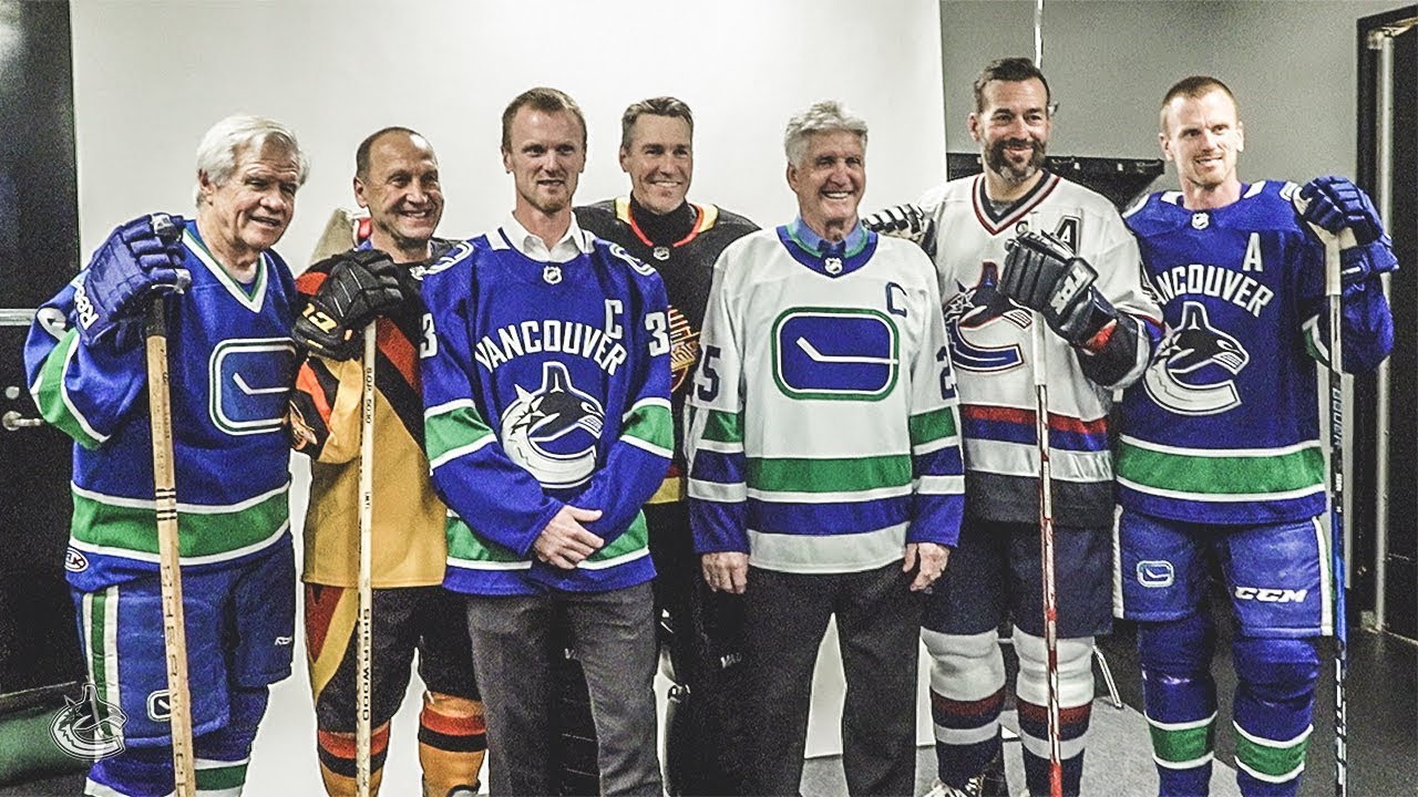 Behind the Scenes with Canucks Legends on the 50th Season Opening Night