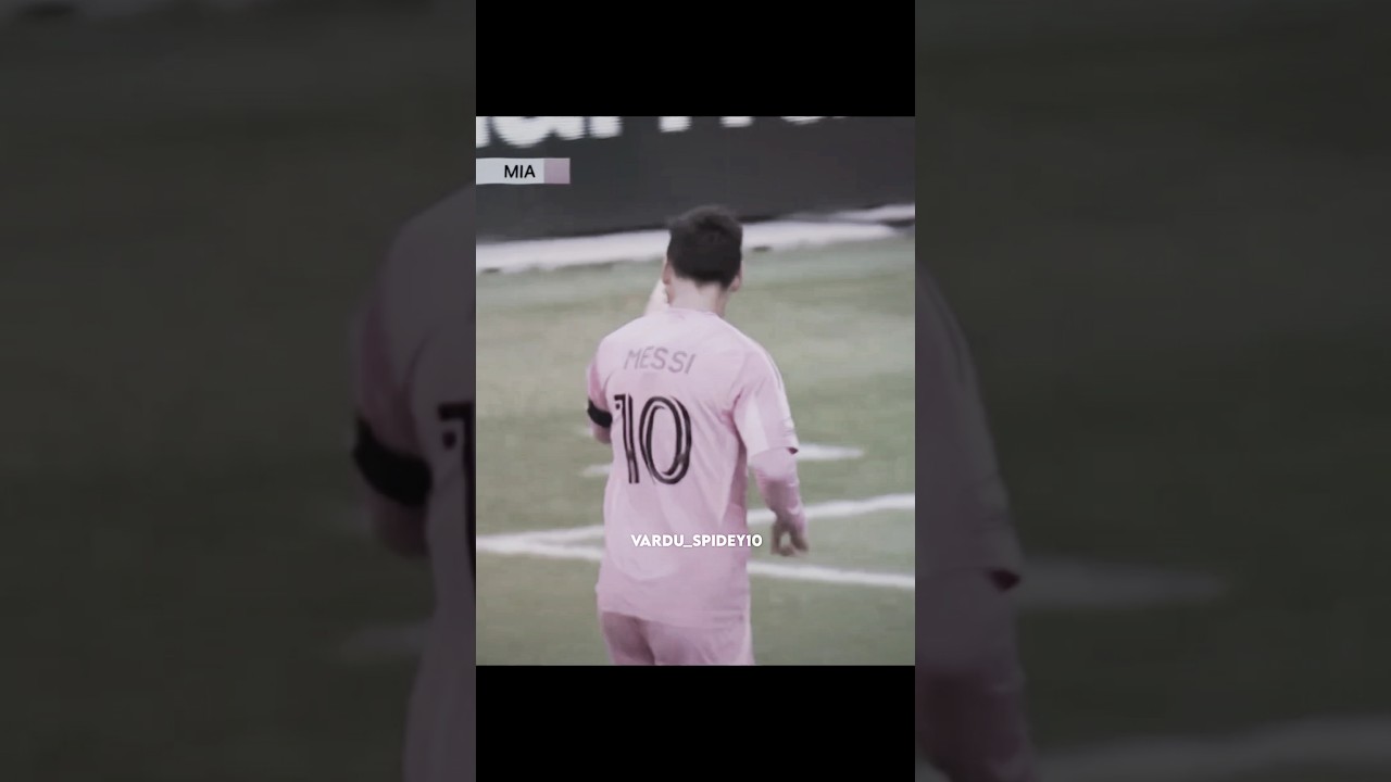 Messi Goal Today vs Toronto FC #shorts #messi #leo #leomessi #goat #miami #barca #argentina #ronaldo