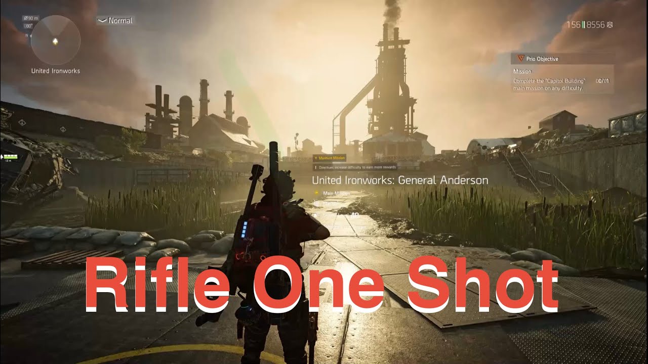 Rifle One Shot 🔥 Master Difficulty 🔥 Ironworks #tomclancydivision2 #gaming #trending #ps5 #division2