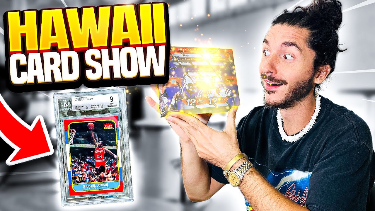Gambling Heavy on Sports Cards in Hawaii (Hawaii Popcon)