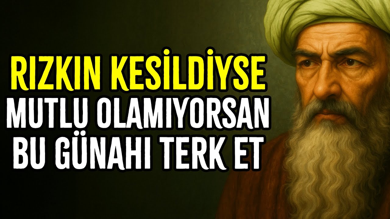 Rızkın Kesildiyse Mutlu Olamıyorsan Bu Günahı Terk Et - Rızık Endişesi
