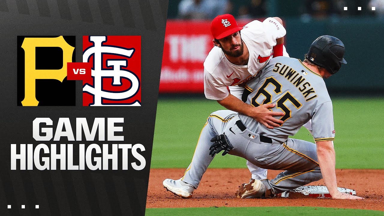 Pirates vs. Cardinals Game Highlights (8/25/25) | MLB Highlights