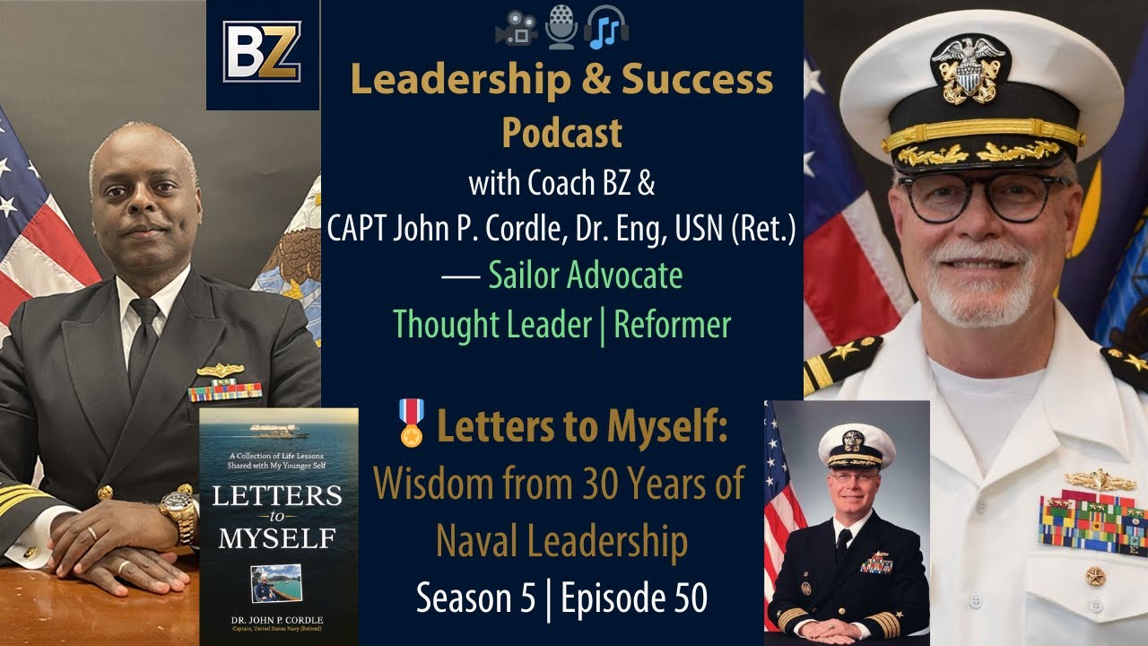 S5:50🎙️ Live with CAPT John P. Cordle, Dr. Eng, USN (Ret.)