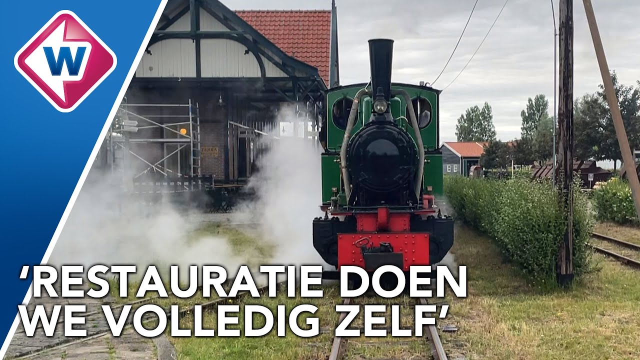 Deze nostalgische stoomtrein gaat een rondje om het Valkenburgse Meer rijden - OMROEP WEST