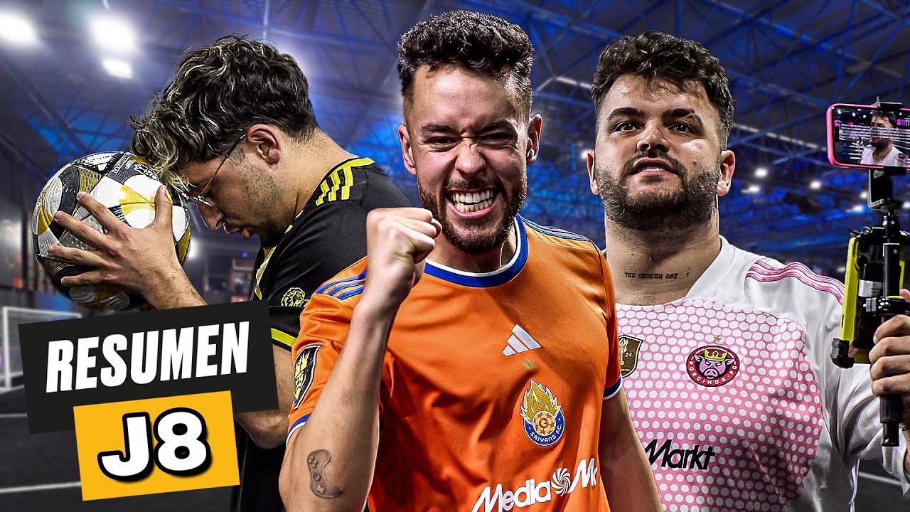 RESUMEN de TODA la JORNADA 8 de la Kings League Spain por Chris Kings