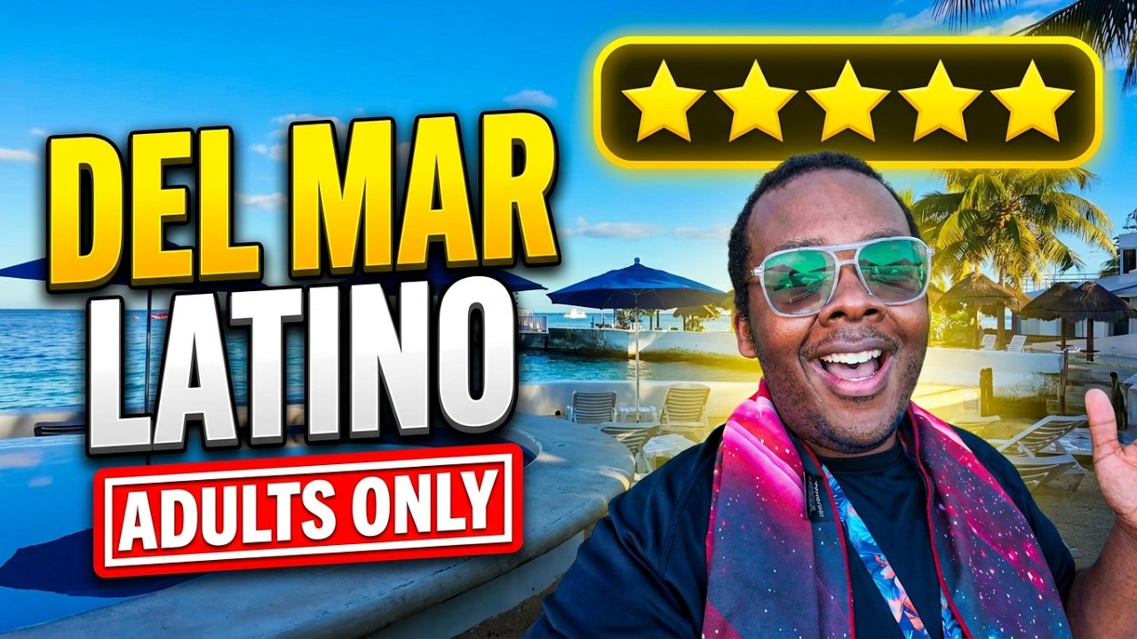 Лучшие пляжные клубы на Косумеле, эпизод 1 | Обзор Del Mar Latino (только для взрослых и по систе...