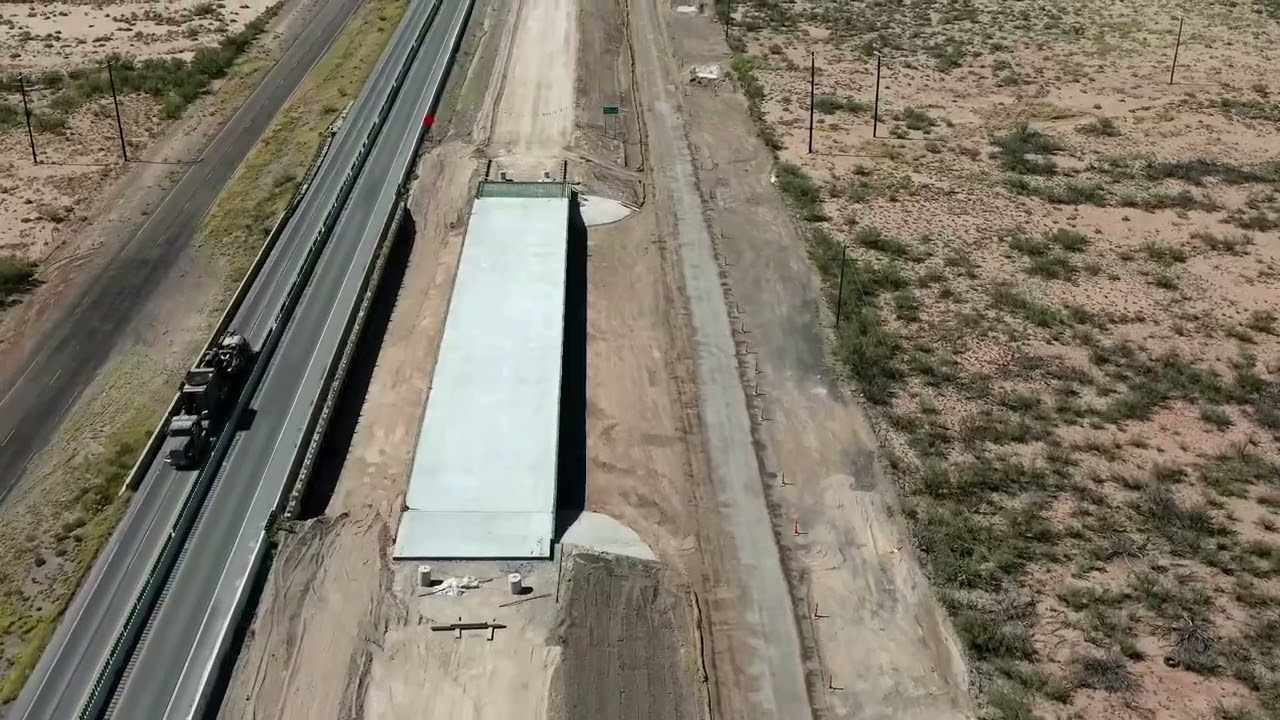 IH 20 Pecos Drone Video Flight 092525