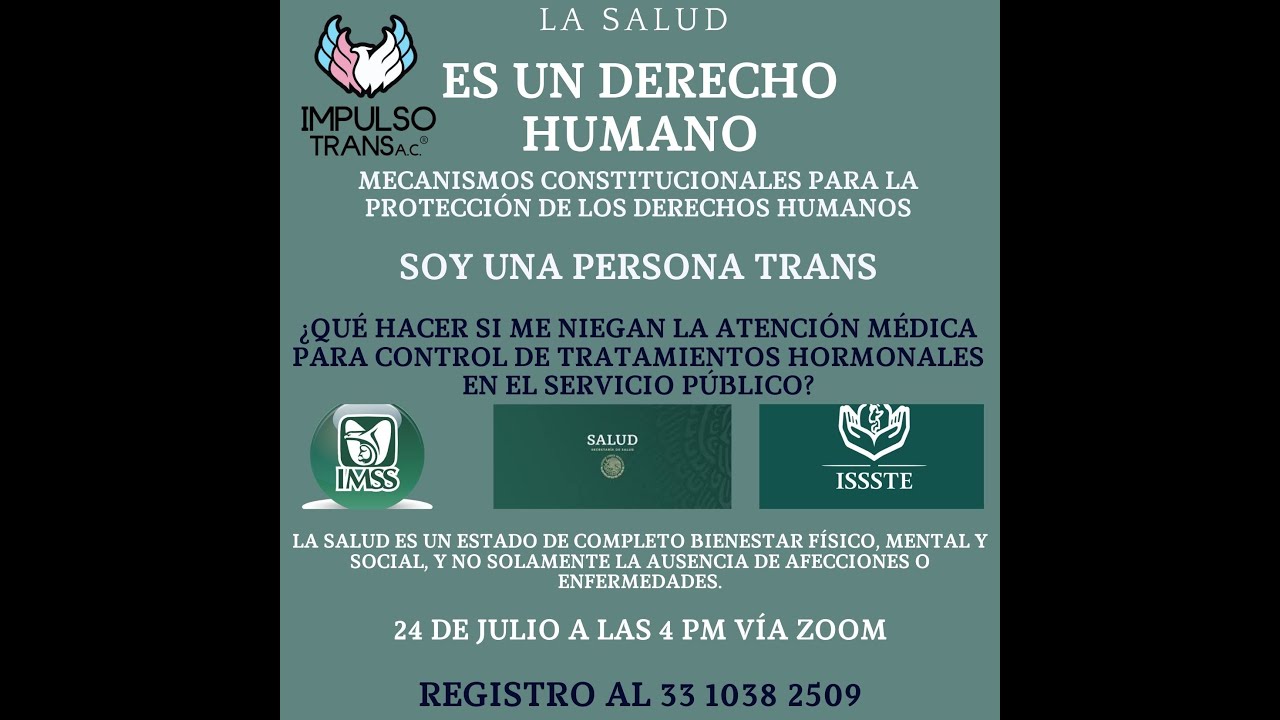 ¿Qué hago si me niega mi tratamiento hormonal en el servicio público?