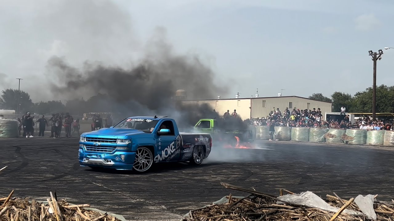 Chuy Rmz | La Chuyiza burnout wars | car show and burnout pit