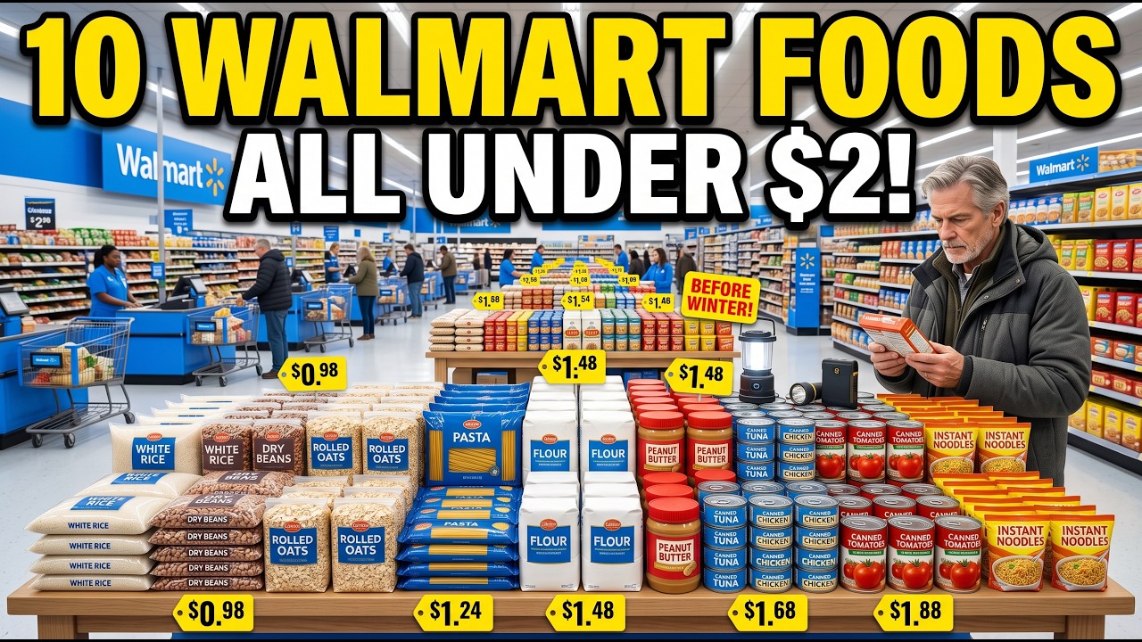 Запаситесь ЭТИМИ 10 продуктами из Walmart до зимних отключений электричества &mdash; все дешевле $2!