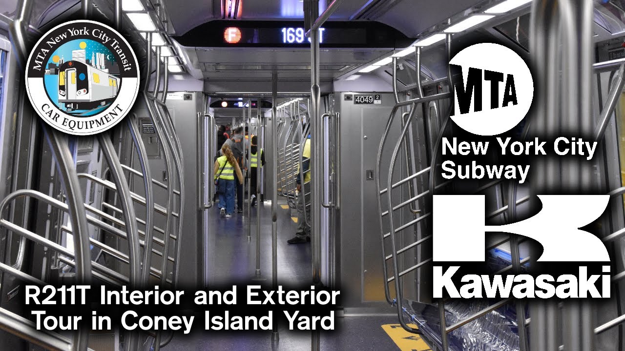 R211T Interior and Exterior Tour in Coney Island Yard