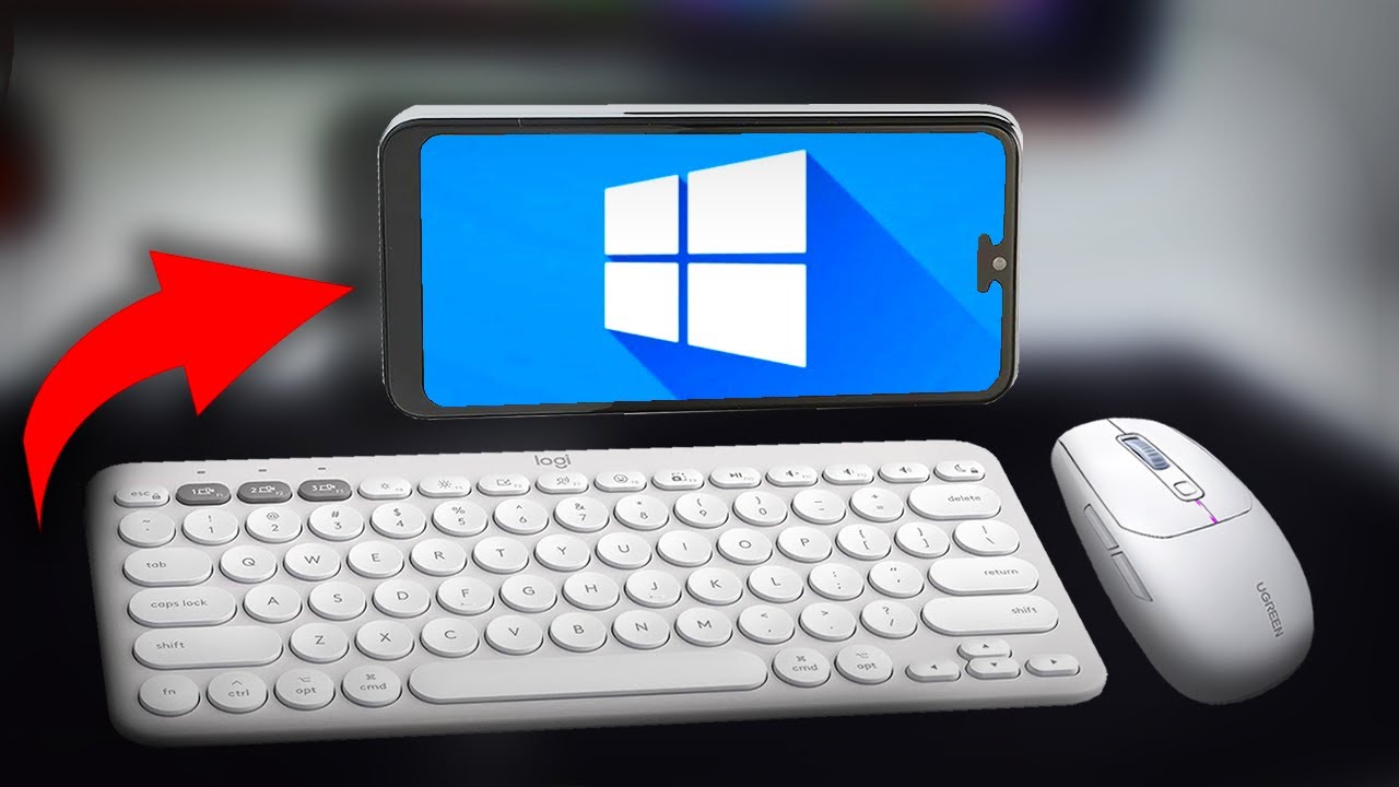 Esto pasa si CONECTAS un Teclado y Ratón a tu CELULAR