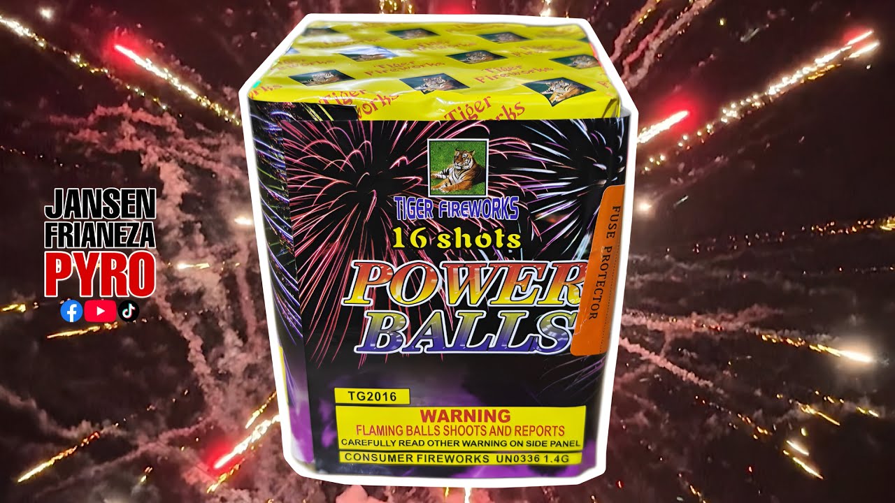 Power Balls 16 shots by Tiger Fireworks | Christmas Eve 2025 Philippines 