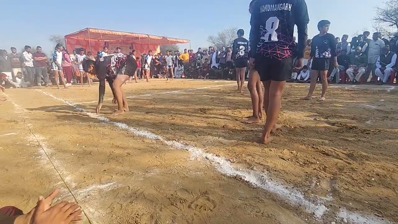Daya vs Sherda semi final girl's Kabaddi match in rawat khera
