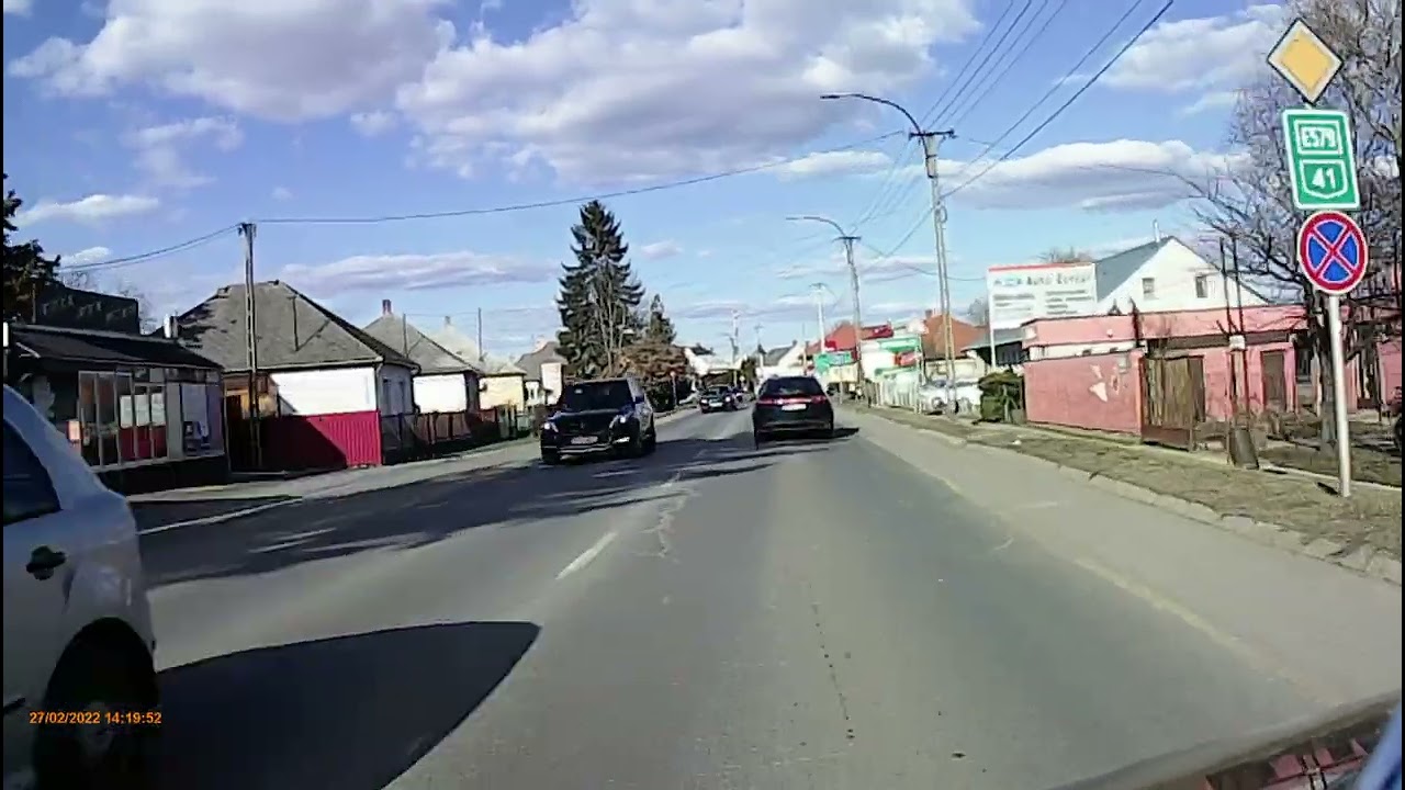 Vásárosnamény, átgurulás.