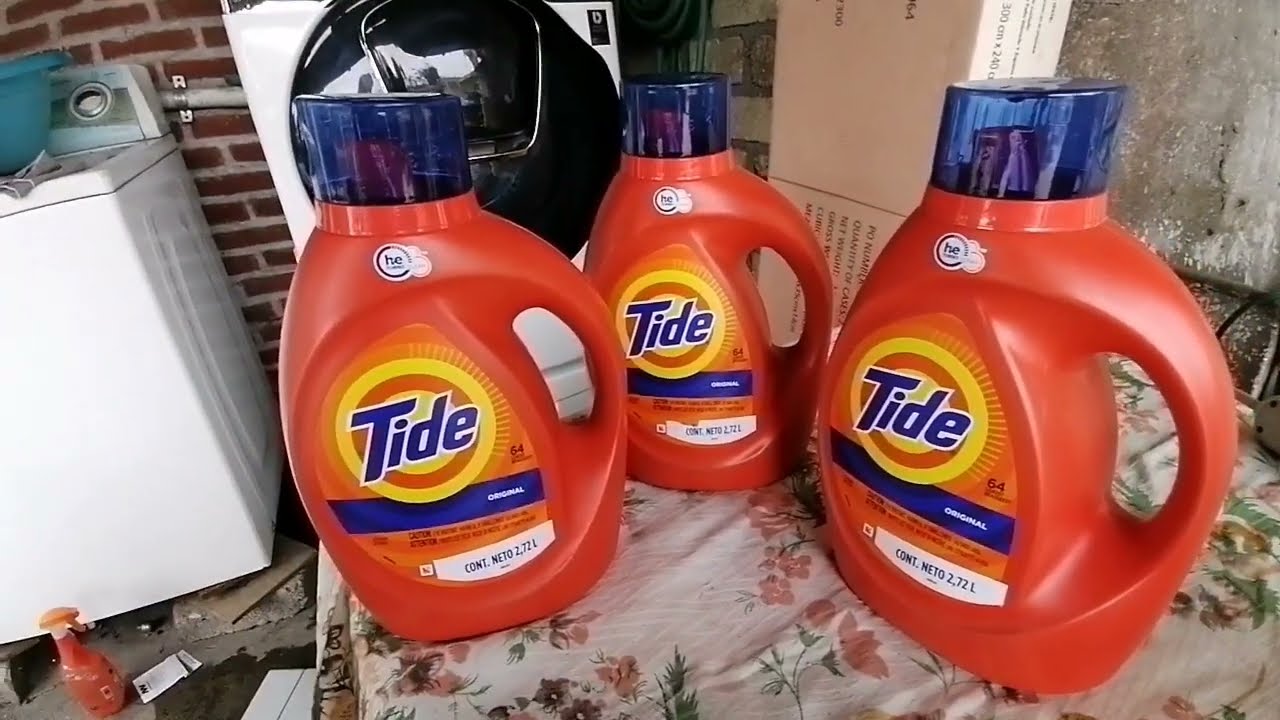 Mi Primera experiencia al usar Detergente Tide para ropa.