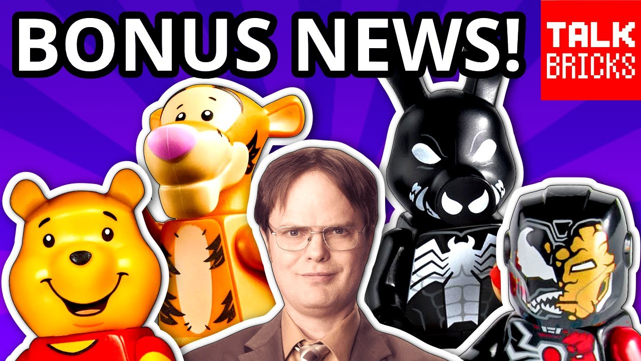 BONUS LEGO NEWS! Winnie the Pooh! The Office?! New Spider-Man! LEGO Exclusives! SDCC Cancelled?!