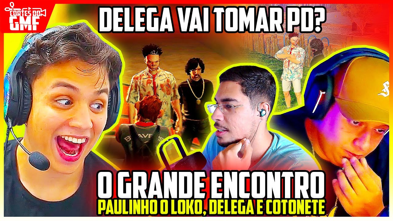 SALVOU DO PD😱 NOSTÁLGICO! PAULINHO O LOKO ENCONTROU DELEGA E COTONETE na CAPITAL CITY GTA RP