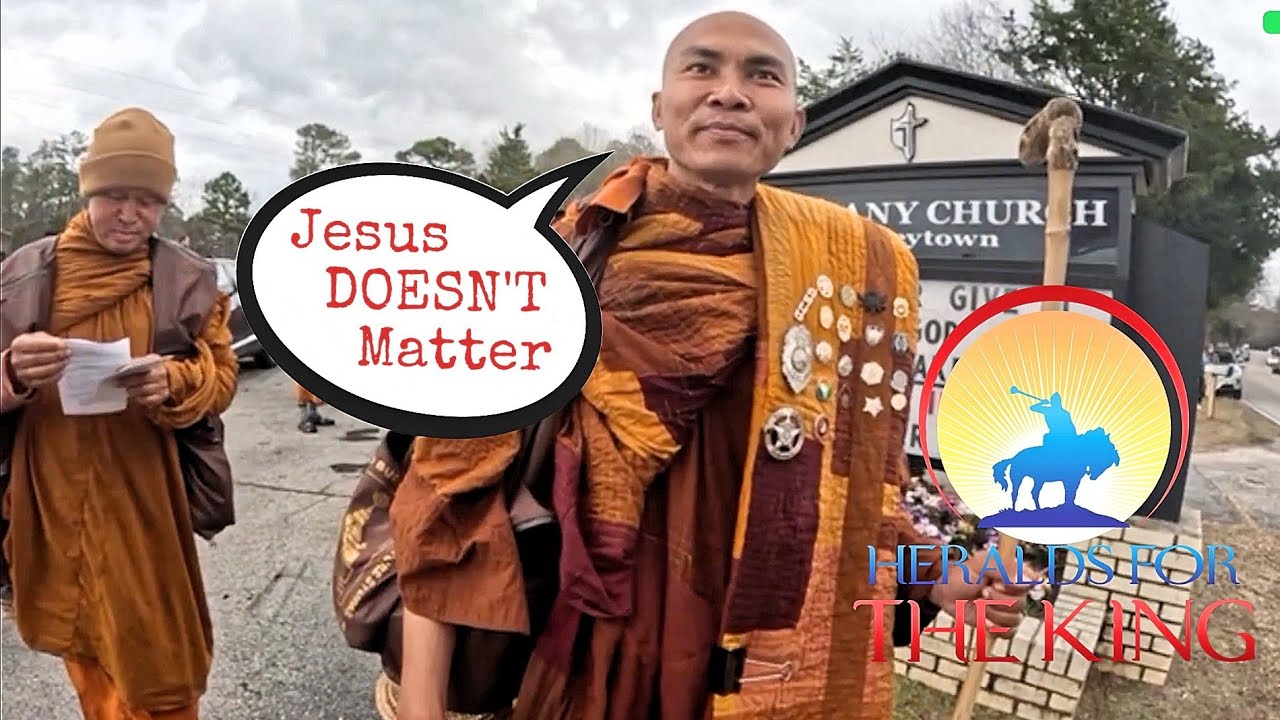 Buddhist Monk Bhikkhu Pannakara Says JESUS CHRIST Doesn't Matter As FALSE CHRISTIANS Turn Blind Eyes