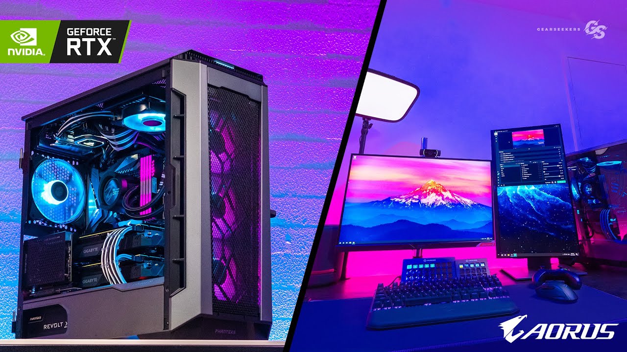 Ultimate Dual System Streaming PC Setup featuring RTX 2070 SUPER (NVLink)