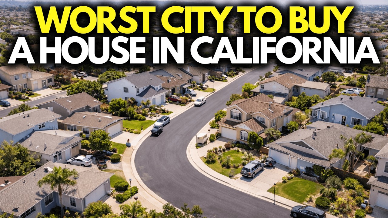 Top 10 Worst Cities To Buy A House In California In 2026