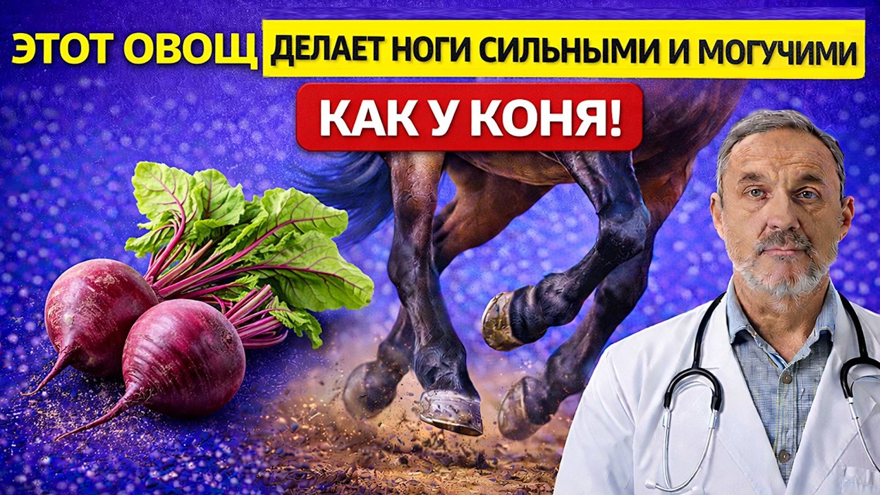 СИЛА И СКОРОСТЬ НОГ ЗА 7 ДНЕЙ: Секрет от атлетов, который должен знать каждый в 50+!