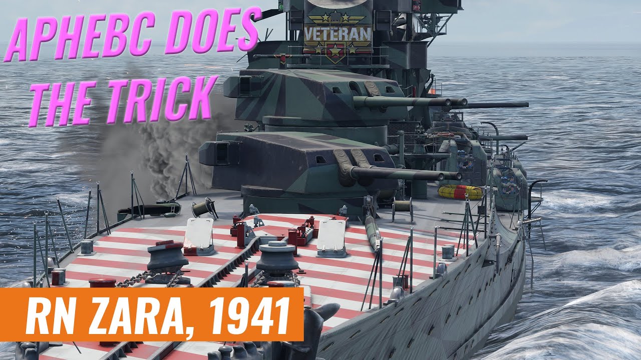 RN Zara, 1941 — Тяжелая, затвердевшая паста [War Thunder]
