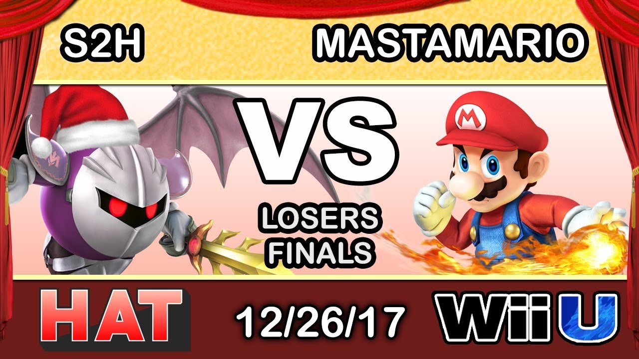 HAT 2 - S2H (Meta Knight) Vs. MastaMario (Mario) Losers Finals - Smash 4