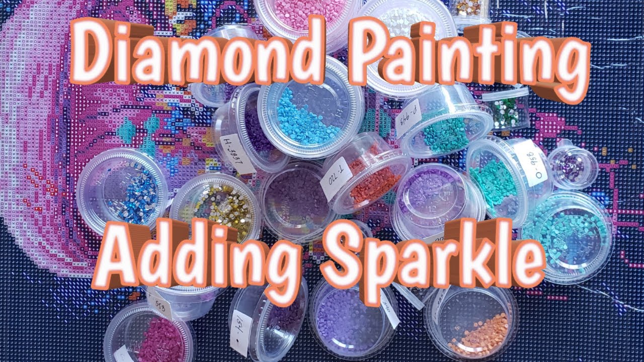 How To Add Rhinestones & AB Drills To A Diamond Painting!