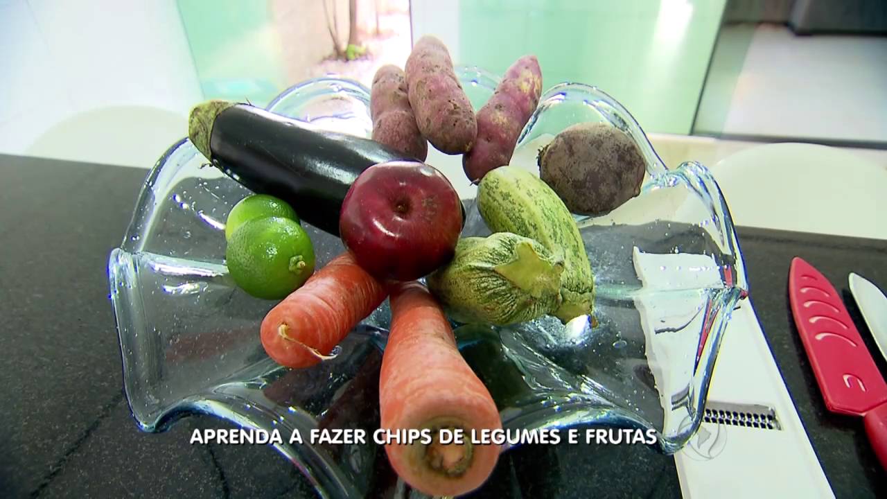 BG - Aprenda a fazer chips de legumes e frutas - 01-09-2016