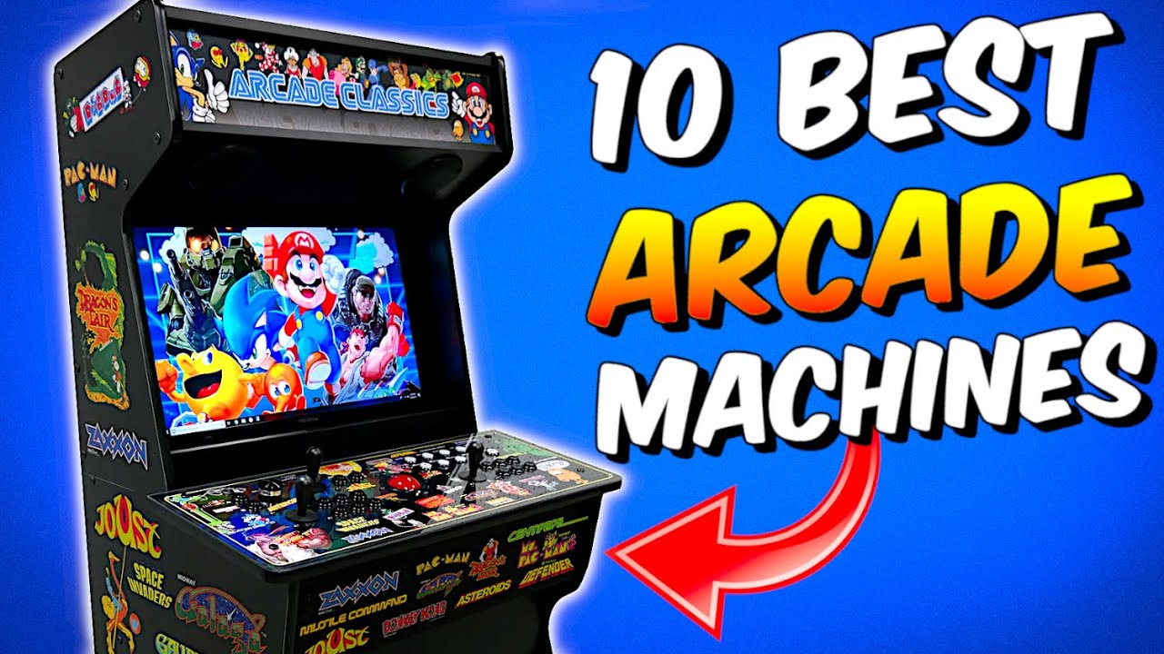 10 BEST ARCADE MACHINES ON AMAZON 🔥 Arcade Cabinets for Home