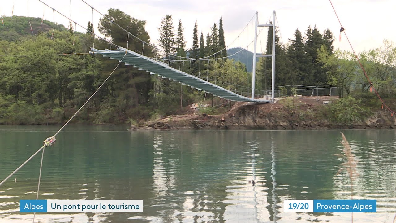 Alpes de Haute Provence : une passerelle écotouristique pour relier les rives de la Durance