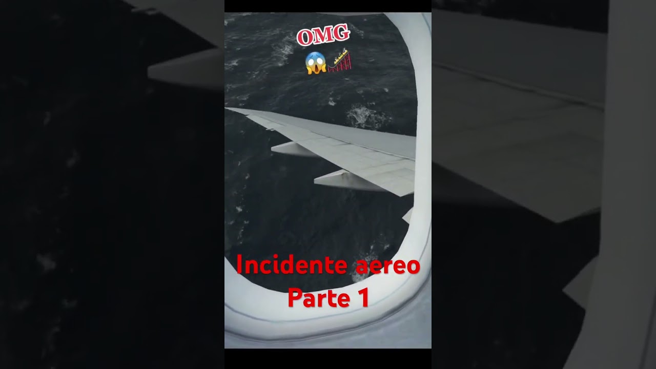 Incidente aereo #incidente #aereo #ultime #paura #youtubeshorts #viral
