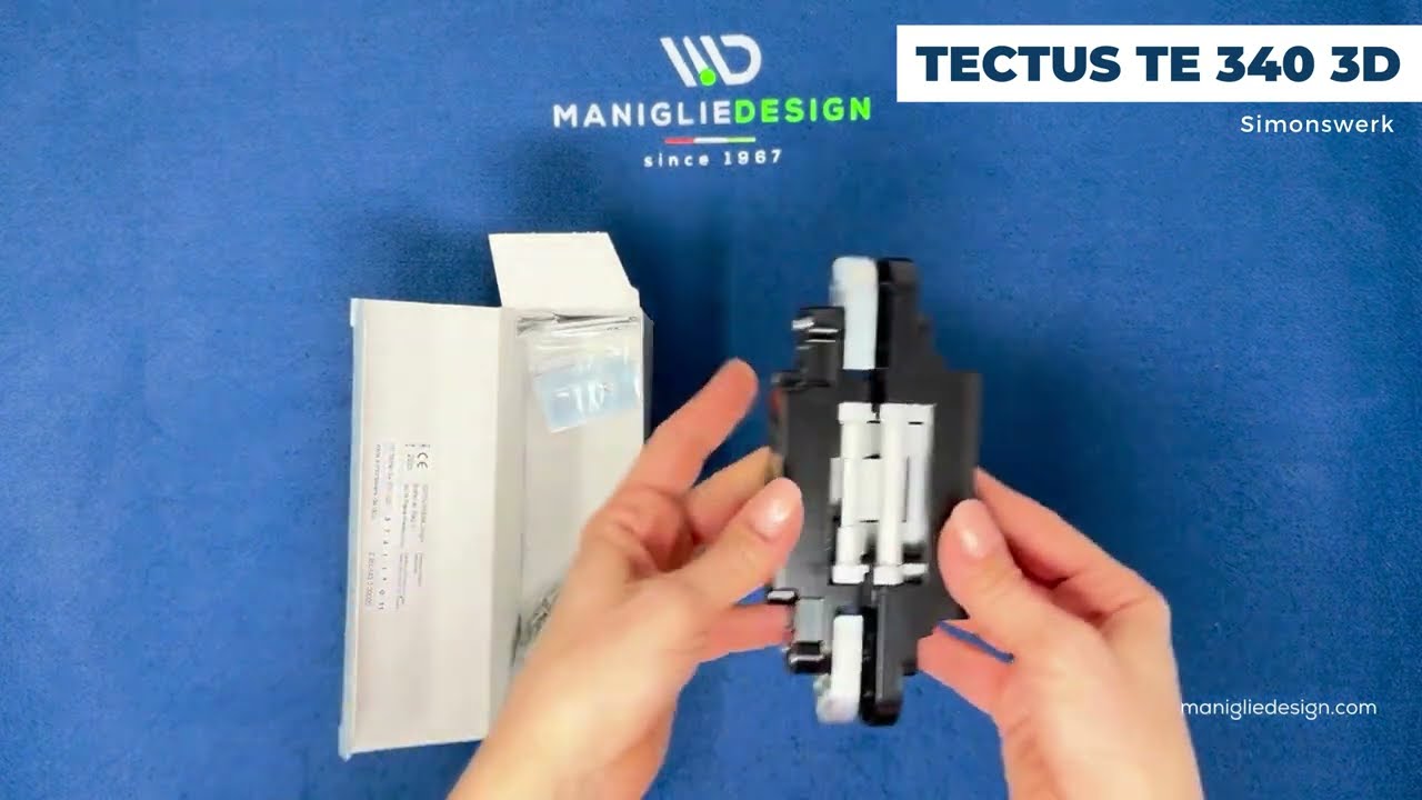 Unboxing Cerniera SIMONSWERK TECTUS TE 340 3D &ndash; Stile e Funzionalit&agrave; | Manigliedesign.com