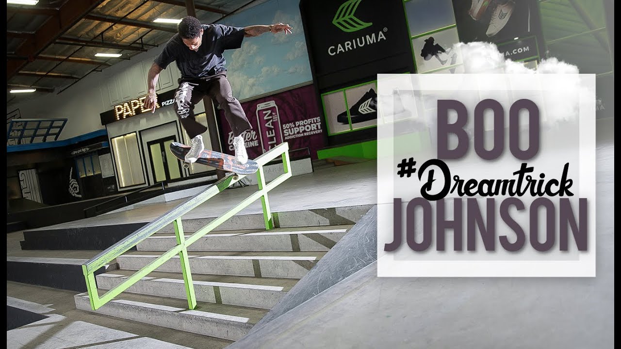 Frontside Bigspin Boardslide Bigspin Out?! | Boo Johnson: #DreamTrick