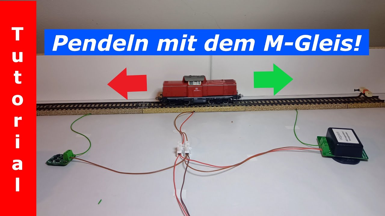 Pendelzugsteuerung für das M-Gleis! Digital mit der ABC-Technik
