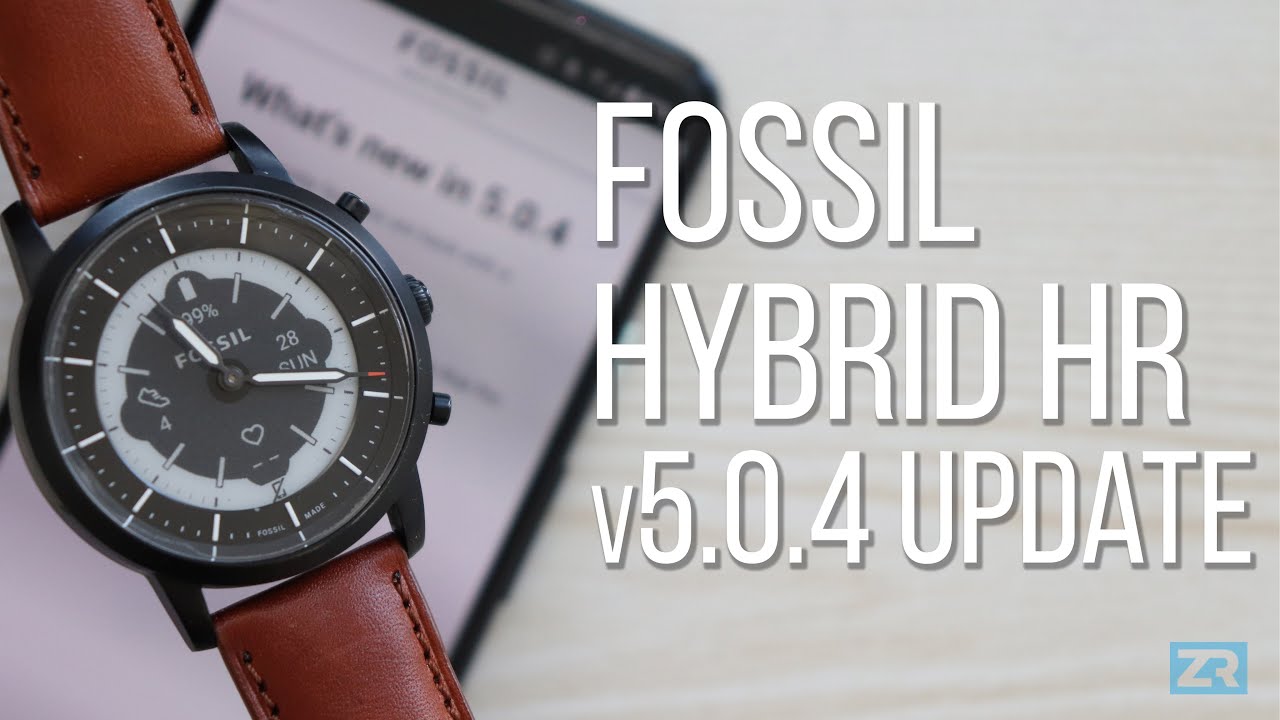 Fossil Hybrid HR v5.0.4 Update
