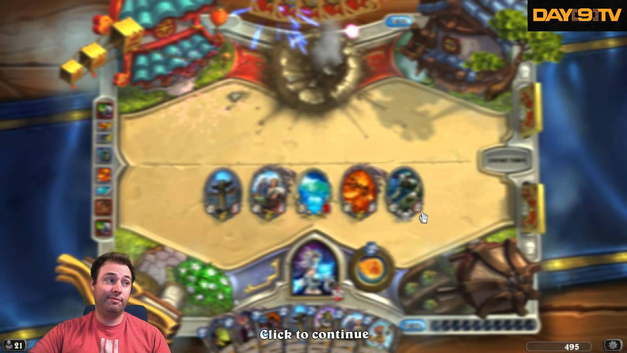 Day[9] HearthStone Decktacular #81 - Midrange non-mech Mage! P1