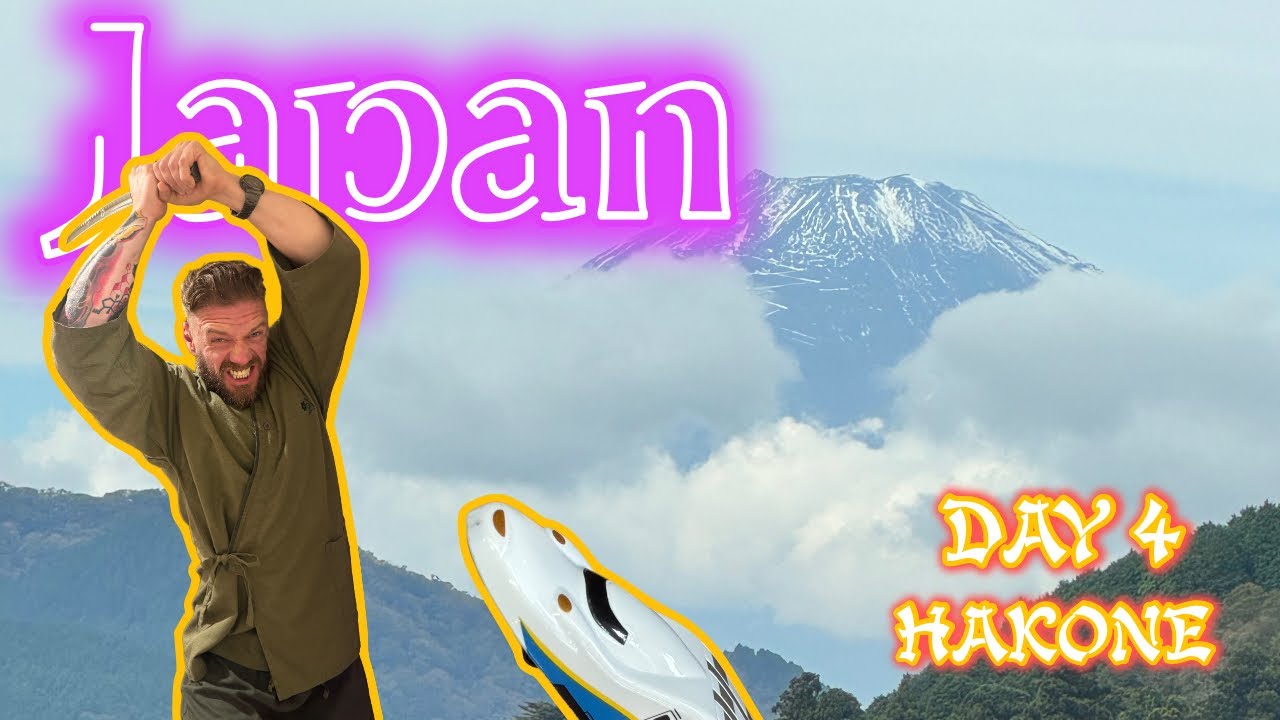 Japan Vlog Day 4 | Hakone Adventure 🚄⛩️🗻 | Shinkansen Ride, Pirate Ship, Fuji Views & Private Onsen