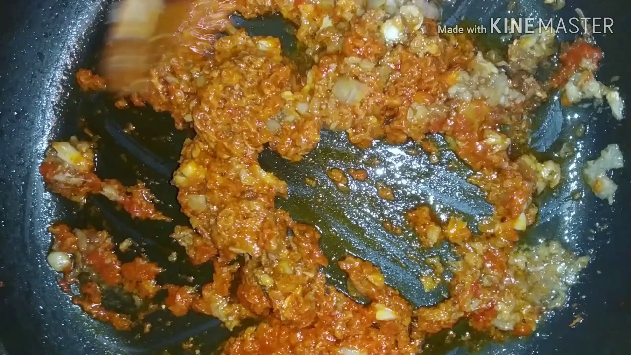 Lady Finger Sambal simple and easy recipe for two person (Sambal Bendi cepat simple dan senang)
